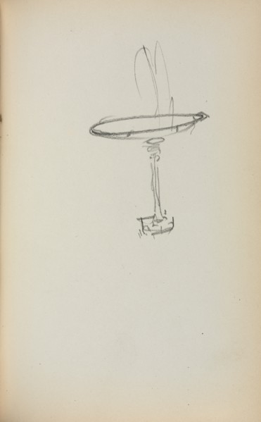 Italian Sketchbook: Fountain (page 145), 1898-1899. Creator: Maurice Prendergast (American, 1858-1924).