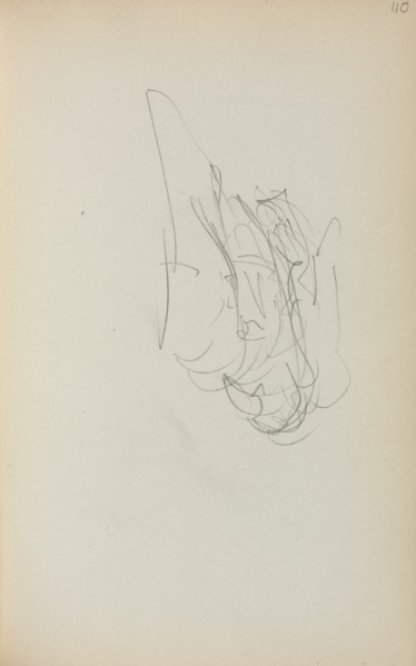Italian Sketchbook: Gondola (page 110), 1898-1899. Creator: Maurice Prendergast (American, 1858-1924).