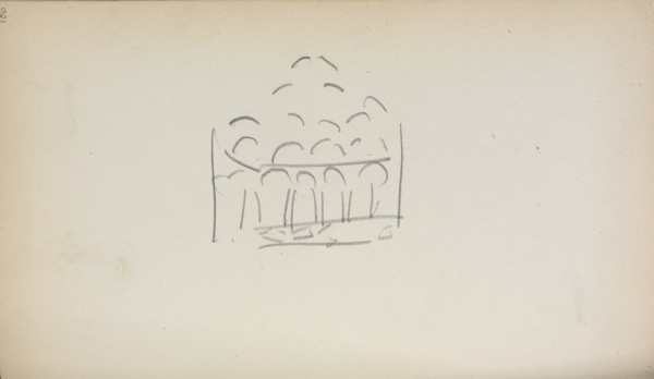 Italian Sketchbook: San Marco (page 186), 1898-1899. Creator: Maurice Prendergast (American, 1858-1924).