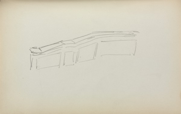 Italian Sketchbook: Squares and Rectangles (page 59), 1898-1899. Creator: Maurice Prendergast (American, 1858-1924).