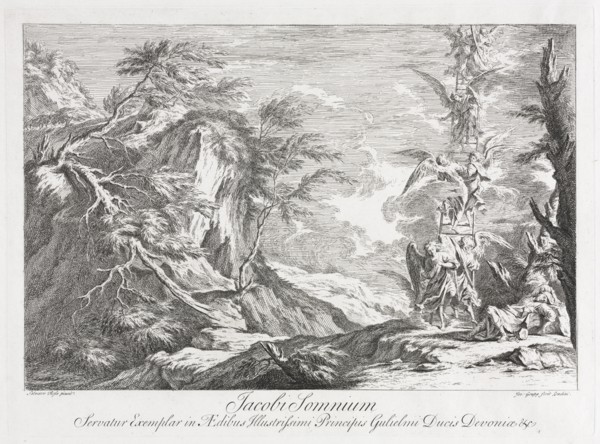 Jacob's Dream, c. 1720. Creator: Joseph Goupy (British, 1686-bef.1770).