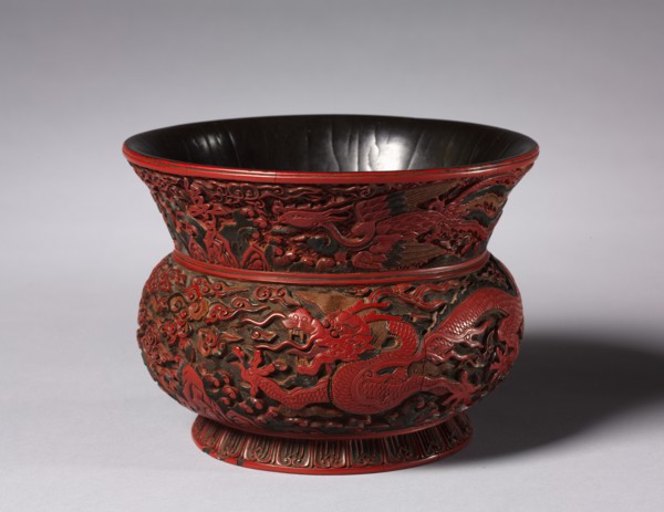 Jar with Dragon and Phoenix Design, 1522-66. Creator: Unknown.