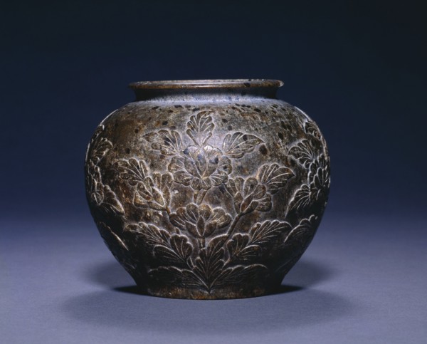 Jar with Floral Decoration, c. 700-750. Creator: Unknown.