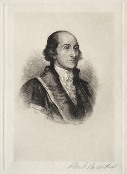 John Jay, 1887. Creator: Albert Rosenthal (American, 1863-1939).