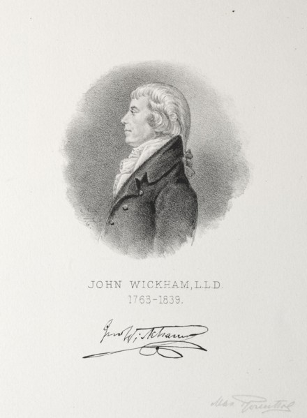 John Wickham. Creator: Max Rosenthal (American, 1833-1918).