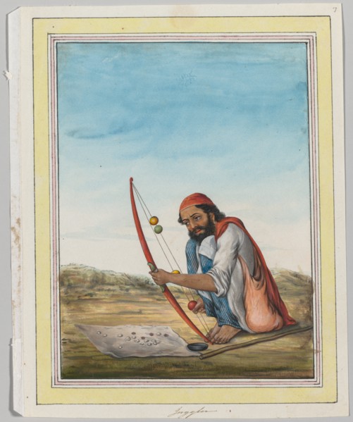 Juggler, c. 1840. Creator: Unknown.
