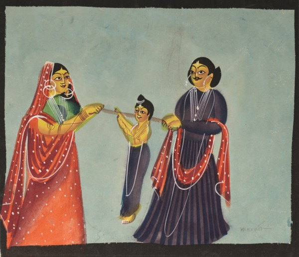Kalighat Painting, 1800s. Creator: Unknown.