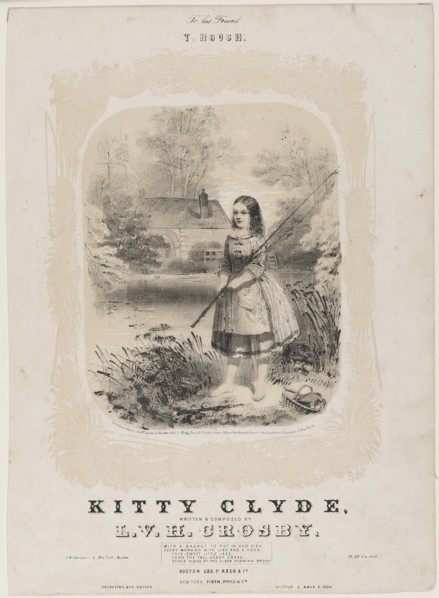 Kitty Clyde, 1854. Creator: Unknown.