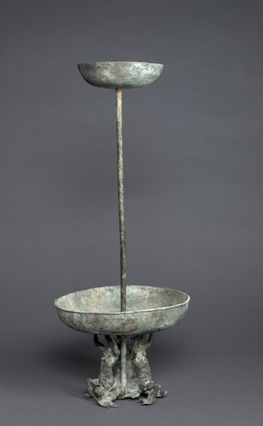 Kottabos Stand with Marine Centaurs, 200s BC. Creator: Unknown.