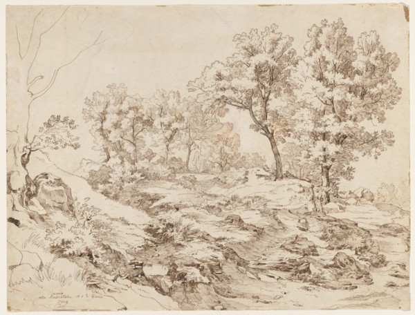 La Serpentara near Olevano, 1829. Creator: Friedrich Preller (German, 1804-1878).