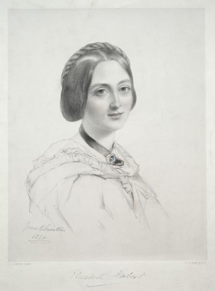 Lady Elizabeth Herbert. Creator: Richard James Lane (British, 1800-1872).