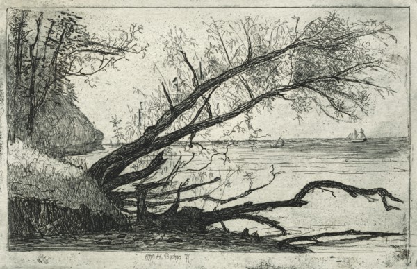 Lake Shore, Cleveland, 20th century. Creator: Otto H. Bacher (American, 1856-1909).