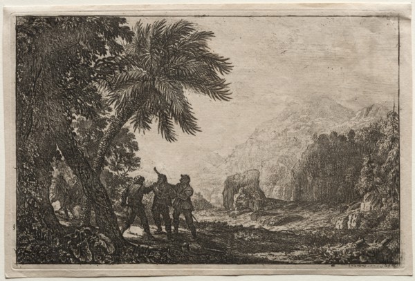 Landscape with Brigands, 1633. Creator: Claude Lorrain (French, 1604-1682).