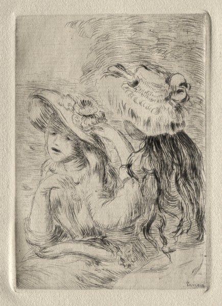 Le Chapeau epinglé. Creator: Pierre-Auguste Renoir (French, 1841-1919).