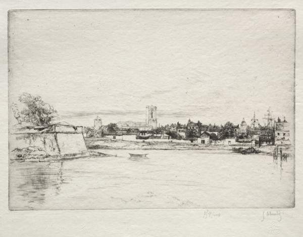Le Petit St. Eloi, La Rochelle. Creator: Gustave Leheutre (French, 1861-1932).