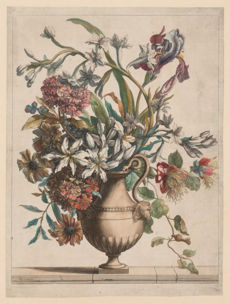 Liure de Toutes Sortes de fleurs daprès nature: Vase of Flowers. Creator: Jean-Baptiste I Monnoyer (French, c. 1636-1699).