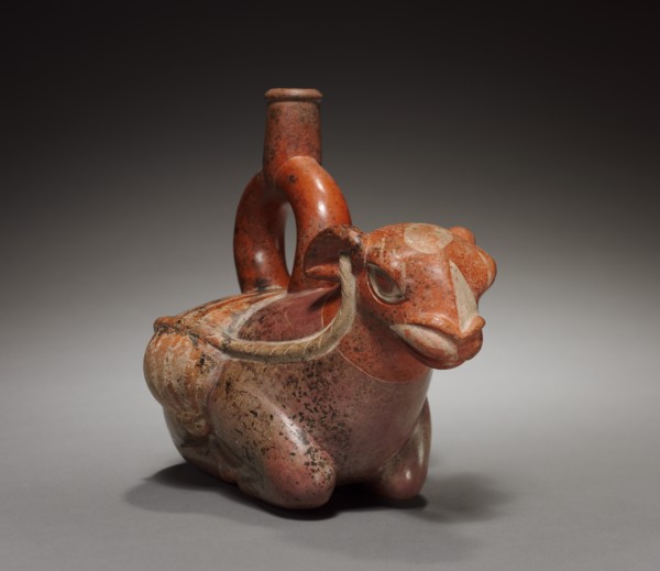 Llama Vessel, c. 200-550. Creator: Unknown.