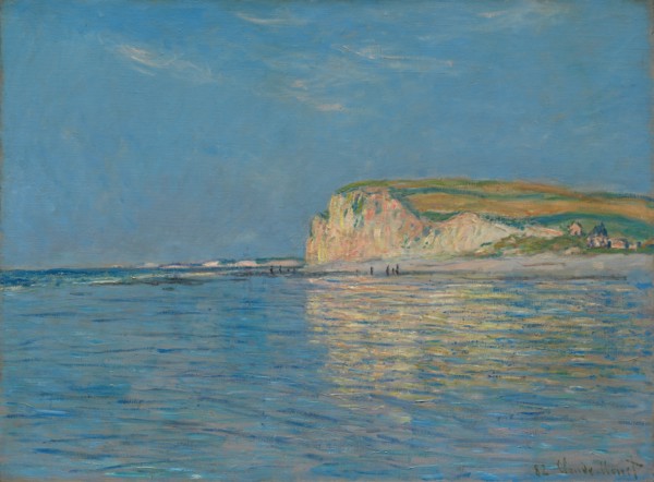 Low Tide at Pourville, near Dieppe, 1882, 1882. Creator: Claude Monet (French, 1840-1926).