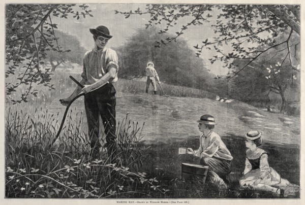 Making Hay, 1872. Creator: Winslow Homer (American, 1836-1910).
