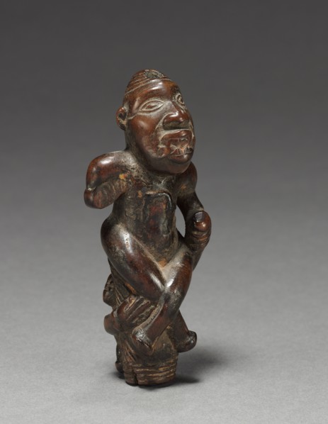 Male Figurine or Finial, early 1800s-early 1900s. Creator: Unknown.