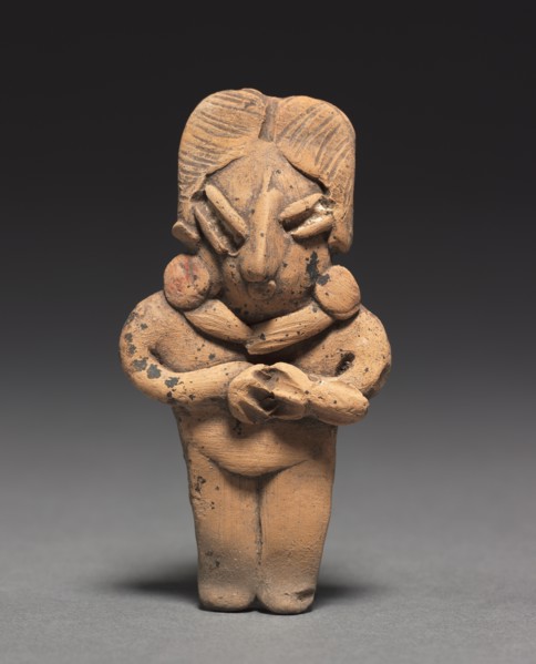 Male Figurine, 400-100 BC. Creator: Unknown.