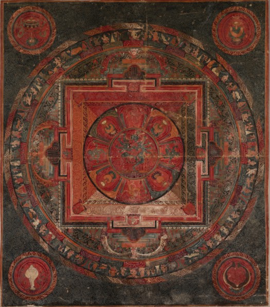 Mandala, late 15th century. Creator: Unknown.