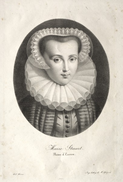 Mary Stuart. Creator: Christian Ludwig Wilhelm Heuer (German, 1813-1890).