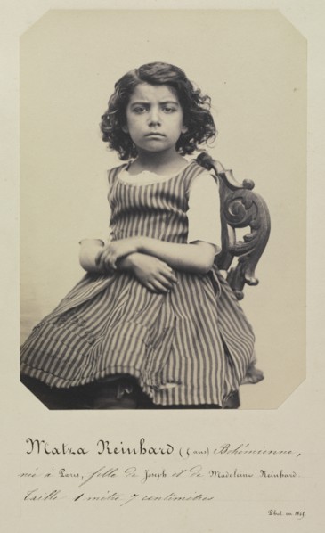 Matra Reinhard, 1868. Creator: Jacques-Philippe Potteau (French, 1807-1876).