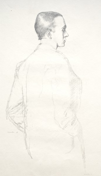 Max Beerbohm, 1898. Creator: William Rothenstein (British, 1872-1945).