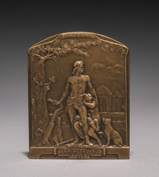 Medal, 1914-1918. Creator: Emile André Boisseau (French, 1842-1923).