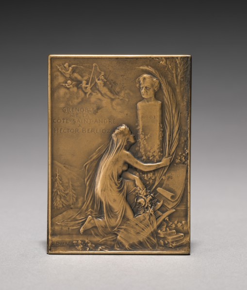 Medallion (reverse), 1903. Creator: Jules Dupré (French, 1811-1889).