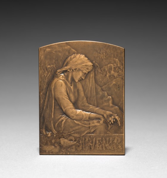 Medallion. Creator: Marie Alexandre Lucien Coudray (French, 1864-1932).