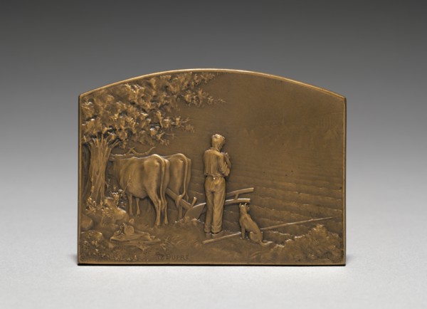Medallion. Creator: Jules Dupré (French, 1811-1889).