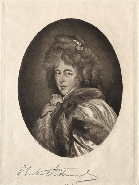 Miss Farren, Countess of Derby, 19th-20th century. Creator: Samuel Arlent-Edwards (American, 1862-1938).