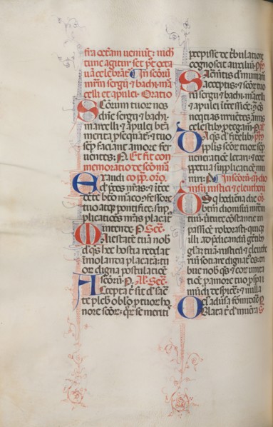 Missale: Fol. 319v: St. Francis & Full Mass of St. Francis, 1469. Creator: Bartolommeo Caporali (Italian, c. 1420-1503).