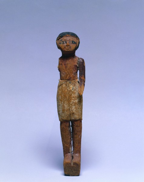Model Figure of a Man, 1980-1801 BC. Creator: Unknown.