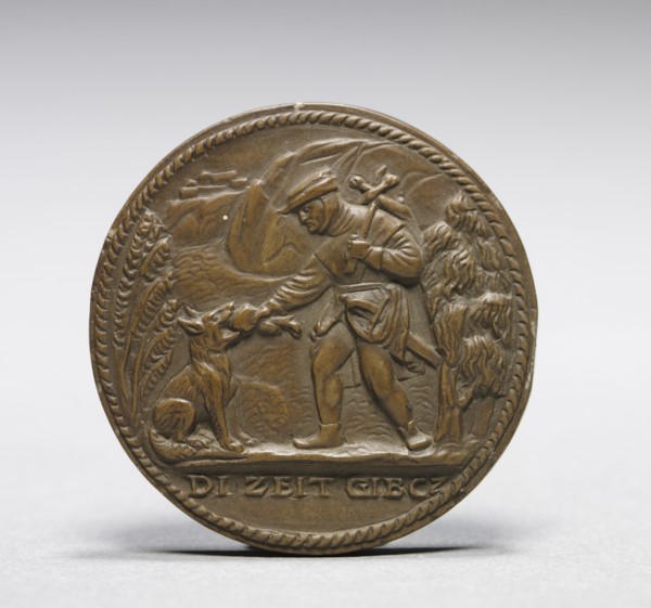 Model for the Reverse of the Portrait of Pankraz Labenwolf, 1542. Creator: Ludwig Neufahrer (German, c. 1500-1563).