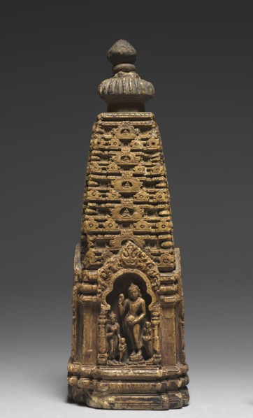 Model of the Sikhara of a Buddhist Temple, 900s. Creator: Unknown.