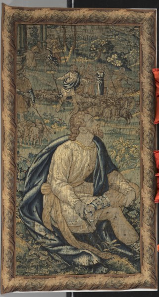 Moses and Jethro's Daughter, 17th century. Creator: Unknown.