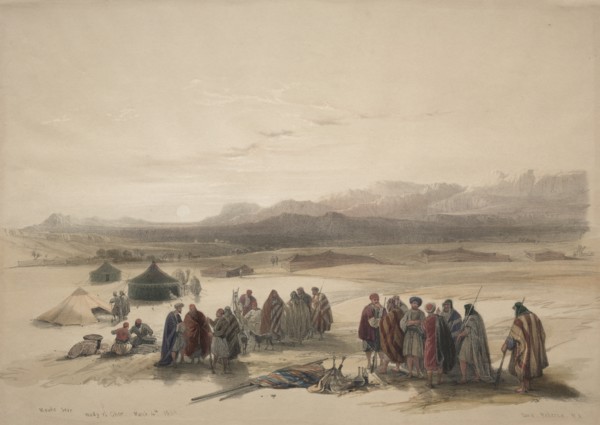 Mount Seir Wady el Chor, 1839. Creator: David Roberts (British, 1796-1864).