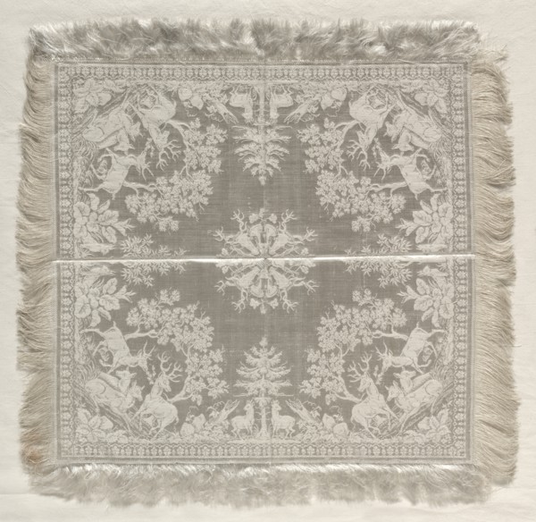 Napkin, 1867. Creator: Unknown.