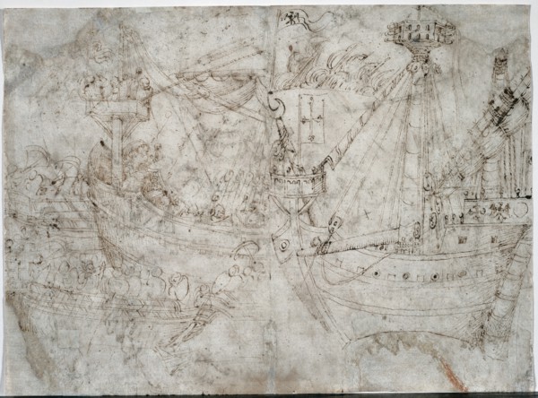 Navicella, c. 1410s. Creator: Parri Spinelli (Italian, 1387-c. 1453).