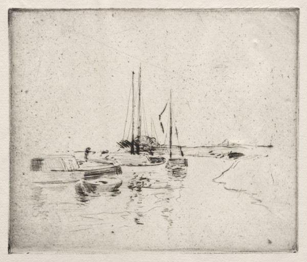 Near Dordrecht. Creator: John Henry Twachtman (American, 1853-1902).