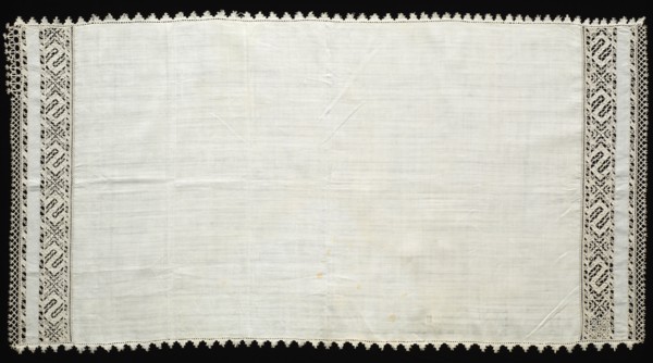Needlepoint (Reticella) and Bobbin Lace Cloth, 16th century. Creator: Unknown.
