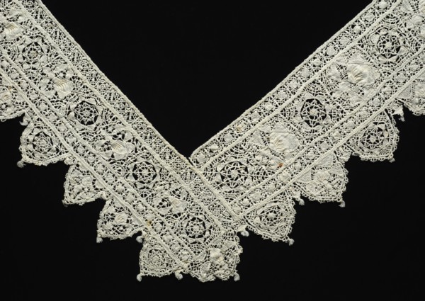 Needlepoint (Reticella) Lace Edging, 17th century. Creator: Unknown.