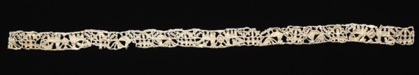 Needlepoint (Reticella) Lace Fragment, early 17th century. Creator: Unknown.