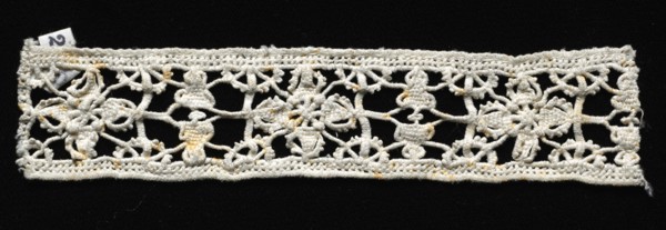 Needlepoint (Reticella) Lace Insertion, 16th century. Creator: Unknown.