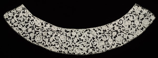 Needlepoint (Venetian Raised Point) Lace Collar, 17th century. Creator: Unknown.