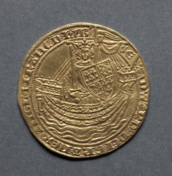 Noble (obverse), 1351. Creator: Unknown.