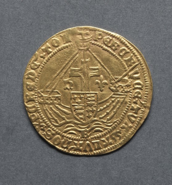 Noble (obverse), 1470-1471. Creator: Unknown.